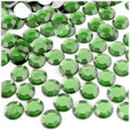 The Crafts Outlet 144pc Rhinestones Round 10mm - Flatback Light Rose Pink PNK