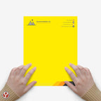 8.5 x 11" Yellow Color Paper Smooth, for School, Office & Home Supplies, Holiday Crafting, Arts & Crafts | Acid & Lignin Free | Regular 20lb Paper - 100 Sheets