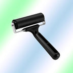 Printmaking Brayers，Rubber Roller, Brayer Ideal for Anti Skid Tape Construction Tools, Print, Ink and Stamping Tools,Crafting, Hard Rubber Roller Brayers, Vinyl Roller Ink Paint Brush (3.9in)