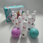 Bowling Set for Kids and Adults, Bowling Balls & Pins for Outdoor and Indoor Fit Christmas Birthday Carnival Party Games, Kids Education Motor Skills Outdoor Toys