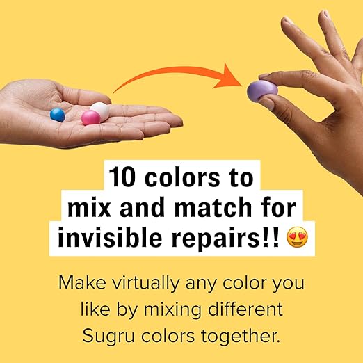 Tesa Sugru Super Glue - Waterproof Wood Glue for Home Improvement & Crafts - Use as a Poster Putty or Silicone Adhesive for Repairing & Bonding - 8 Pack - Black & White (3.5g/ea)