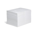 PIG Oil Mat - Oil-Only Absorbent Mat Pad - 100 Pads per Bag - 15" x 20" Pad - Absorbs up to 28 ounces per Pad - MAT403