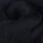 Revolution Fibers Merino Wool Roving | Premium Combed Wool Top | 22 Micron, Perfect for Felting Projects, Spinning, Wall Hangings and Tapestry (Raven)