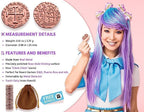 Large Metal Pirate Coins - 100 Rose Gold Treasure Coin Set, Metal Replica Spanish Doubloons for Pirate Party Decorations & Favors, Tokens, Toys, Cosplay - Pirate Treasure Chest - Size 0,98"
