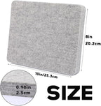 Mayboos Felting Kit with 8"x10" Mat, Needles for Wool & Leather Guards