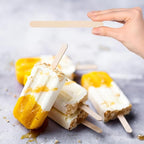 3000pcs 4.5" Wooden Craft Sticks, Popsicle Sticks for Waxing, Ice Cream Sticks, Wooden Sticks for Crafts, Hair Removal and Waxing Supplies, Creative Designs and Home Art Projects
