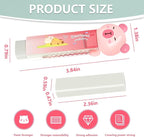 3Pcs Retractable Pencil Erasers, Cute Erasers,Kawaii Capybara Eraser,Suitable for School Home Office Supplies