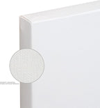 Creative Mark The Edge Deluxe Cotton 1-1/2" Deep Stretched Canvas for Painting, 20x30 Pack of 3, 14oz. Primed Weight, Universal Archival Priming, Medium Tooth, Hand-Stretched Canvas for Painters