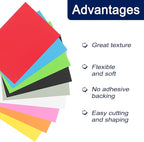 MECCANIXITY Foam Sheets Crafts 19x19 Inch 1mm EVA Craft Foam Paper Foam Sheets for Crafts Projects DIY Cosplay Modeling, Jade Green