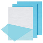 PATIKIL 6061 T651 Aluminum Sheet Metal 4 x 3 x 1/8(0.125") Inch 3Pcs Flat Plain Aluminum Plate Covered Stock with Protective Film, Heat Rectangle 3MM for Lndustry Crafting