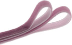 Vintage Lavender Velvet Ribbon Lilac Christmas Ribbon for Gift Wrapping Crafts Christmas Tree Ornaments Garland Decorations, 5/8 Inch X 25Yd