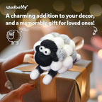 Woolbuddy Needle Felting Kit for Beginners & Adults – DIY Sheep Animal Craft Kit – Complete Starter Set with Wool, Needles & Step-by-Step Instructions