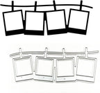 Cutting Dies Metal Stencils Scrapbooking Tools DIY Embossing Template for Paper Card Making Album Arts Crafts Supplies (Photos-8.4x3.3cm)