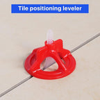 Professional Tile Leveling System Kit，Anti-Loosening Spacers/Wall, Bathroom Tiling - 1/8" Precision Alignment & Grout Spacing Tools(1000base, 1/8)