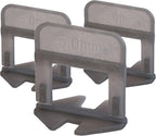 Tile Leveling System (3/16 Inch) – 600 Tile Spacers – Compatible with Most Wedges for Smooth, Seamless Floor & Wall Tile Installation – 5mm Ceramic & Stone Spacers