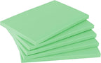 ZOENHOU 20 PCS 4 x 6 Inch Rubber Stamp Carving Blocks, Linoleum Blocks for Printmaking, Stamp Making, Green