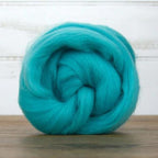 Revolution Fibers Merino Wool Roving | Premium Combed Wool Top | 22 Micron, Perfect for Felting Projects, Spinning, Wall Hangings and Tapestry (Spearmint)