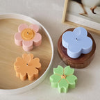 4 Pack Candle Molds for Candle Making, Moldes para Velas, Flower Molds Silicone Candle Molds for DIY Scented Candle, Soy Wax, Cake, Soap, Resin Casting Craft Making