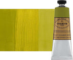 Charvin Extra Fine Oil Paint, Cinnabar Green Light 60 mL - Triple-Milled, Rich Texture, Poppy Oil-Based, Light-Fast, Handmade, Archival Quality