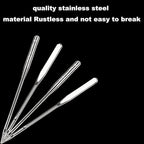 50 PCS Sewing Machine Needles for Brother, Sewing Needles Embroidery Machine Needles for Brother Sewing Machine (75/11-50 Pack)