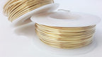 22 Gauge, Jeweler's Brass Wire, Red Brass, Round Dead Soft CDA #230 Alloy Jewelry Grade - 4oz (122FT) by CRAFT WIRE