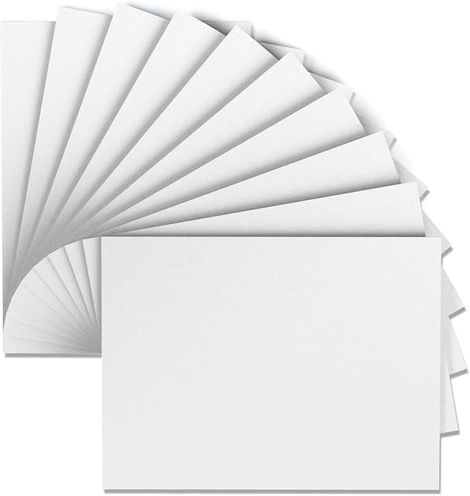 MEARCOOH Foam Sheets Crafts White 9x12 Inch 2mm Eva Color Craft Foam Paper for Crafts Project Preschoolers Classroom Scrapbooking DIY Cosplay(10 Sheets)