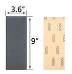 30Pcs 9 x 3.6 Inchs 2000 Grit Wet and Dry Handmade Universal Sanding Sheets, Suitable for Woodworking Furniture/Automobiles/Metal/Lacquer Polishing Sandpaper