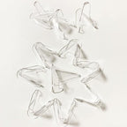 36 PCS Acrylic Display Holder Clear Display Easel Stands for Coins Capsules Phone Medals Stones Cards (Medium)