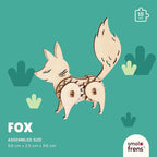 Wooden Animal Puzzles for Ages 8+, 5 Pack 3D Wooden Puzzles, STEM Kits for Kids & Adults, Wood Crafts Model Kits, STEM Toys, DIY Art Projects, Educational Gifts Toys, Party Favors - Woodland Frens