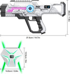 Laser Tag Rechargeable, Lazer Tag Guns for Kids Gifts for Teens & Adults, Family Games and Teenage Group Activity Outdoor Cool Toy, Ages for 8 9 10 11 12+ Years Old Boys & Girls