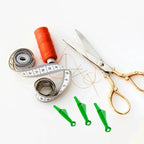 Mayfancy Upgraded Automatic Needle Threader Fish Type, Quick Self-Threading Tool for Sewing Machines,Easy-Use Loop Threader for Beginners and Pros (10)