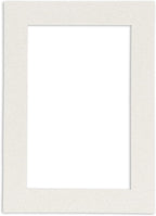 Pack of TEN 11x14 Mats Bevel Cut for 8.5x11 Photos - Acid Free Oyster Shell White Precut Matboards For Pictures, Photos, Framing - 4-ply Thickness