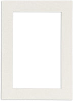 8x10 Mat Bevel Cut for 5.5x8.5 Photos - Acid Free Oyster Shell White Precut Matboard With Backing Board and Crystal Clear, Self Seal Photo Mat Bag - For Pictures, Photos, Framing - 4-ply Thickness