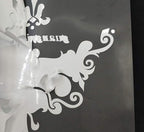Guangyintong Heat Transfer Vinyl HTV Rolls, 12" x 12ft White Iron-on for T-Shirts, Matte Surface HTV for All Cutter Machines, Easy to Cut & Weed for DIY Design