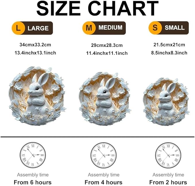 Wooden Puzzles Adults, 3D Paper Rabbit Wooden Puzzles 200 Pieces, Unique Animal Shaped Wood Challenging Jigsaw Puzzles Gifts for Adults, 11.4x11.1in