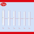Pepy 6 PCS Blending Stumps for Drawing, Shading, Blending, Charcoal, Graphite, Colored Pencil, Pastel, Oil Pastel; Art Blenders for Paper Sketch Drawing