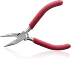 Jewelry Pliers, Spring Loaded Needle Nose Pliers for Object Grasping, Wire Bending and Repair