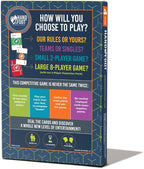 Hand & Foot Remastered 4 Player Edition + Bonus 120-Page Scorepad – Card Game for Adults & Families