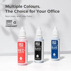 Premium Stamp Ink, Quick-Drying and AP-Certified Non-Toxic Refill Ink for Self-Inking Stamps, Date Stamps and Stamp Pads(Black, 1oz)
