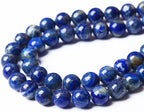 AAA+ Natural Lapis Lazuli Gemstone Beads 10mm 37PCS Round Loose Stone Beads for Jewelry Making DIY Bracelets Necklace Earrings