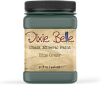 Dixie Belle Paint Company Chalk Finish Furniture Paint – Blue Grass (32oz) – Matte Chic Chalk Mineral DIY Furniture Paint