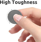 Set of 100 Opaque Plastic Learning Counters Mini Poker Chips Game Tokens with Storage Box (Gray, 1 Inch)