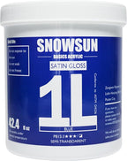 SNOWSUN Blue Acrylic Paints, Large Bulk Heavy Body Acrylic Paint (42.4 oz, 1L) - Non Toxic Gloss Thick Art Paint for Multi-Surface, Canvas Wood Ceramic and Leather, Stone Craft, for Artists & Beginners