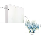 Empire Art Direct Frameless Free Floating Tempered Glass Panel Graphic Wall Art Ready to Hang, 24" x 24", Unfocused Beauty 3
