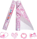 Tintnut Splash Heat Transfer Vinyl Roll - 12 Inch x 5ft Pink and White Watercolor Ink Patterned HTV Splatter Iron On Vinyl DIY T-Shirts Hats Clothes Canvas Bags for Cricut or Silhouette Cameo