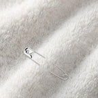 100 PCS 46mm / 1.8 Inch Heavy Duty Quilting Pins, Large Safety Pins Bulk, Silver Metal Sewing Pins, Big Safety Pins for DIY Crafts, Jewelry Making, Baby Clothing (Nickel Plated)