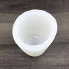Flower Cylinder Candle Molds Floral Vine Pillar Thick Silicone Molds for Candle Making Soaps Resin Clay Home Decoration Crafts DIY