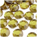 The Crafts Outlet 72pc Rhinestones Round 20mm - Flatback Light Rose Pink PNK