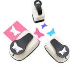 Butterfly Punch, Butterfly Hole Punch, Butterflies Paper Punch, Hole Puncher for Paper Crafts, Cardstock, Scrapbooks, 1 inch, 5/8 inch, 3/8 inch Paper Punches for Crafting