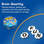 Word Strategy Game, Word Puzzle for Adults, Family, and Kids, Fun Game for Ages 8+, Travel Size, 1-4 Players